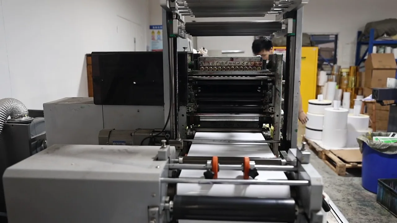 Printing in progress