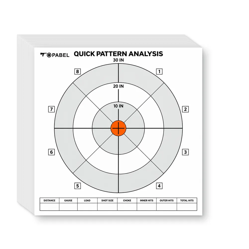 Universal 40-Inch 8-Zone Quick Sight-In Hunting Target