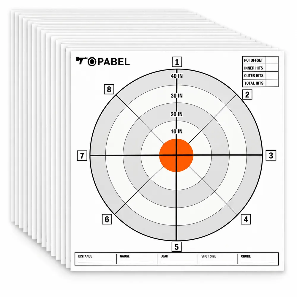 Universal 45-Inch 8-Zone Quick Sight-In Hunting Target